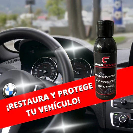 Car Restorer – Renovador de Partes Negras 120 ml