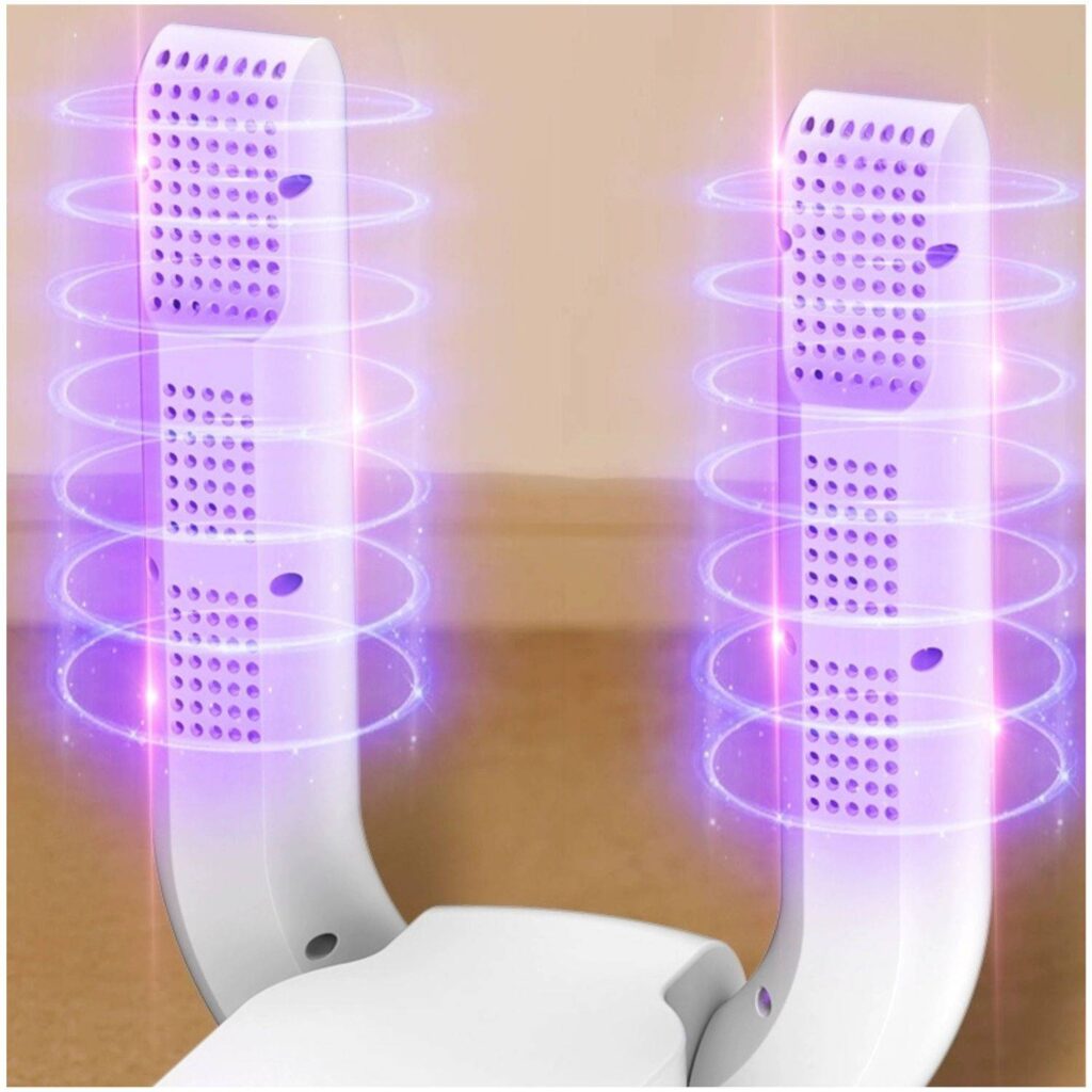 FootShield UV™ — Apoya la higiene del pie en climas lluviosos o tras deporte.